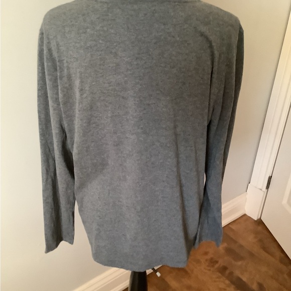 Spoiled By Santa Grey Long Sleeve Top 60% cotton - Picture 3 of 7